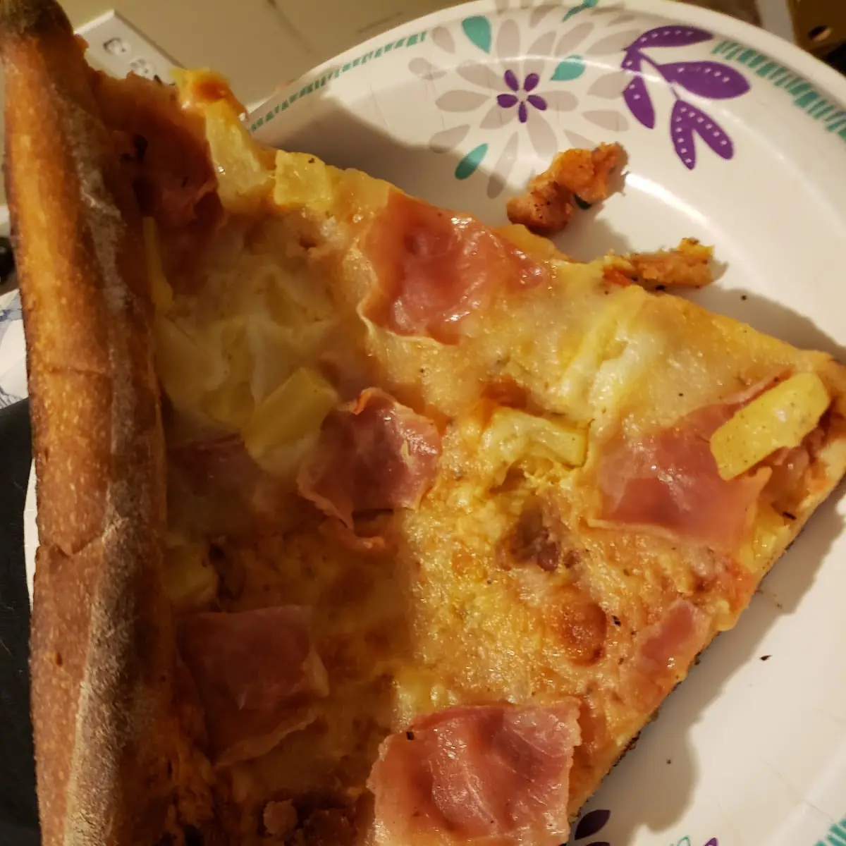 Hawaiian Pizza Slice