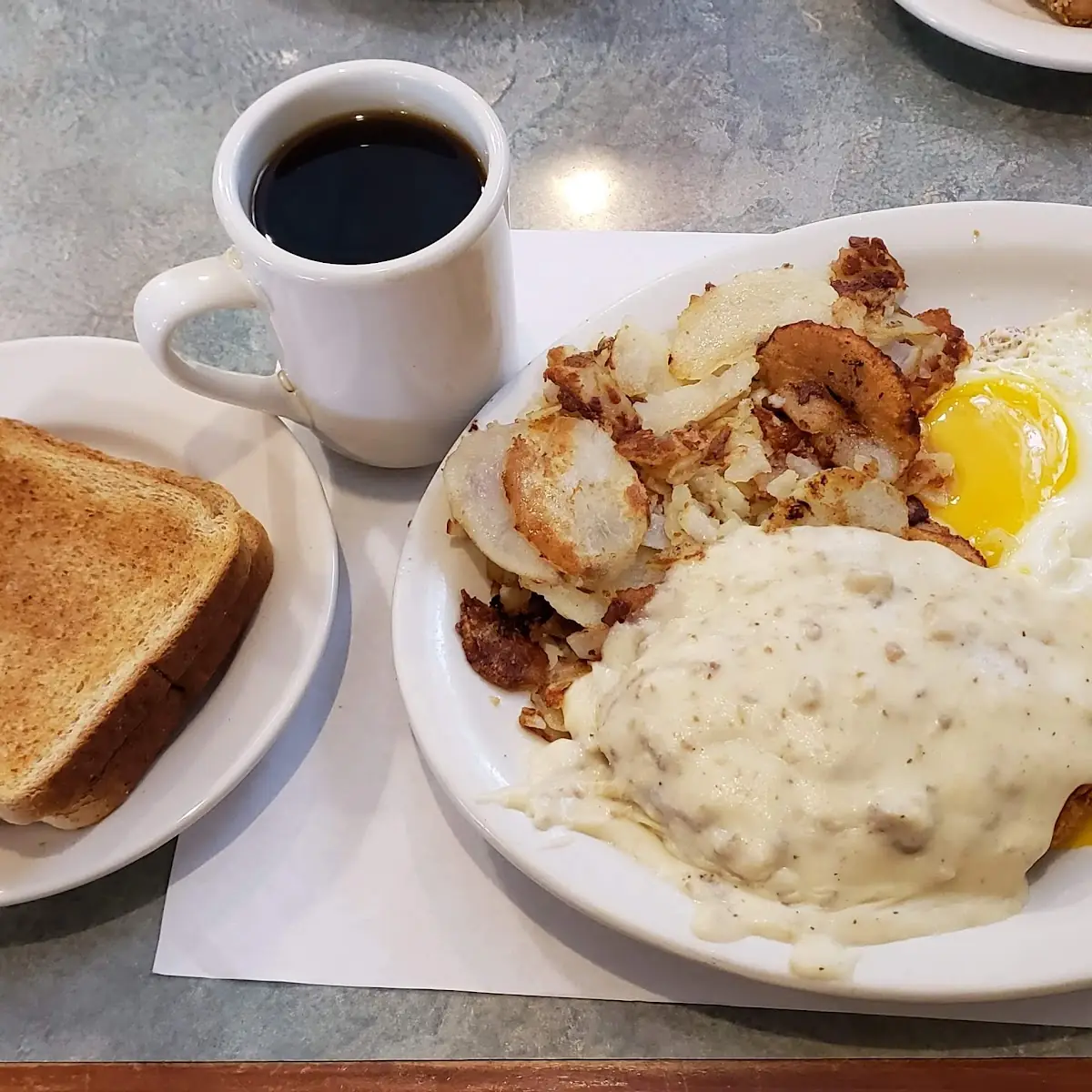 Country Fried Steak and Eggs