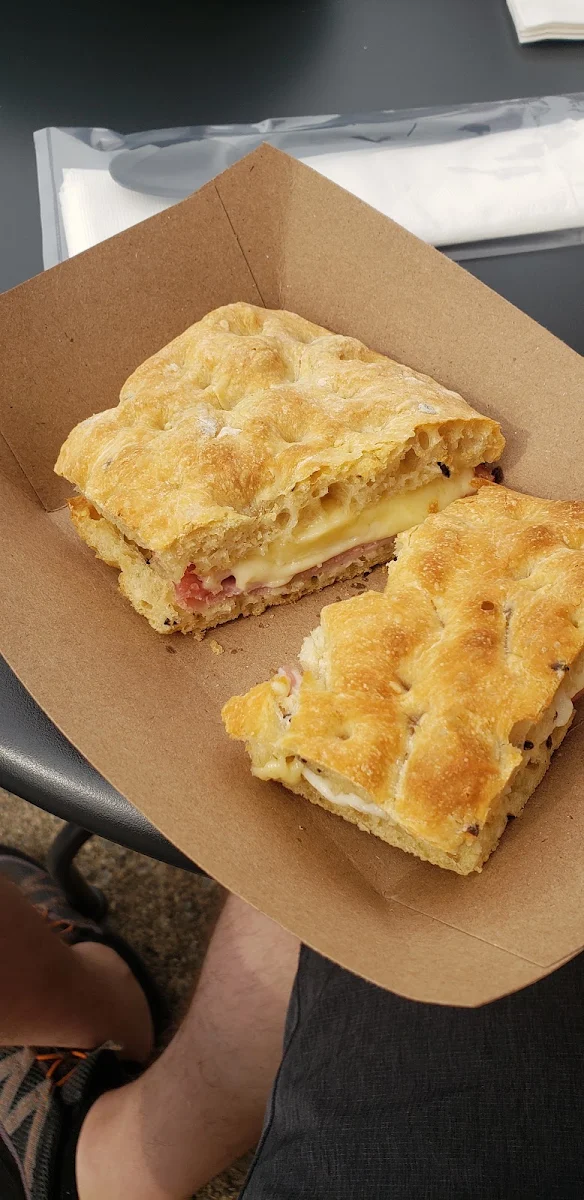 Three Cheese Sandwich with Ham