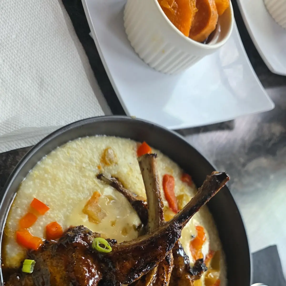 Lamb Chops & Grits