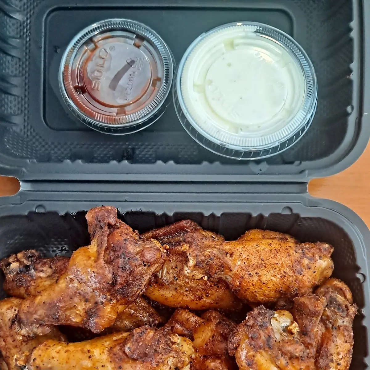 10pc Dry Rub Wings