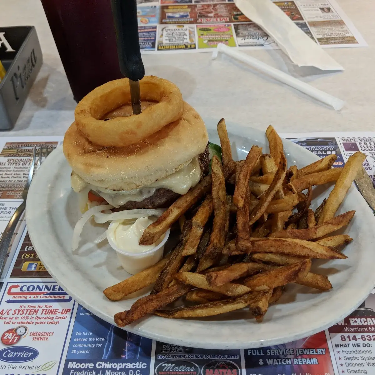Mushrooms Swiss Burger