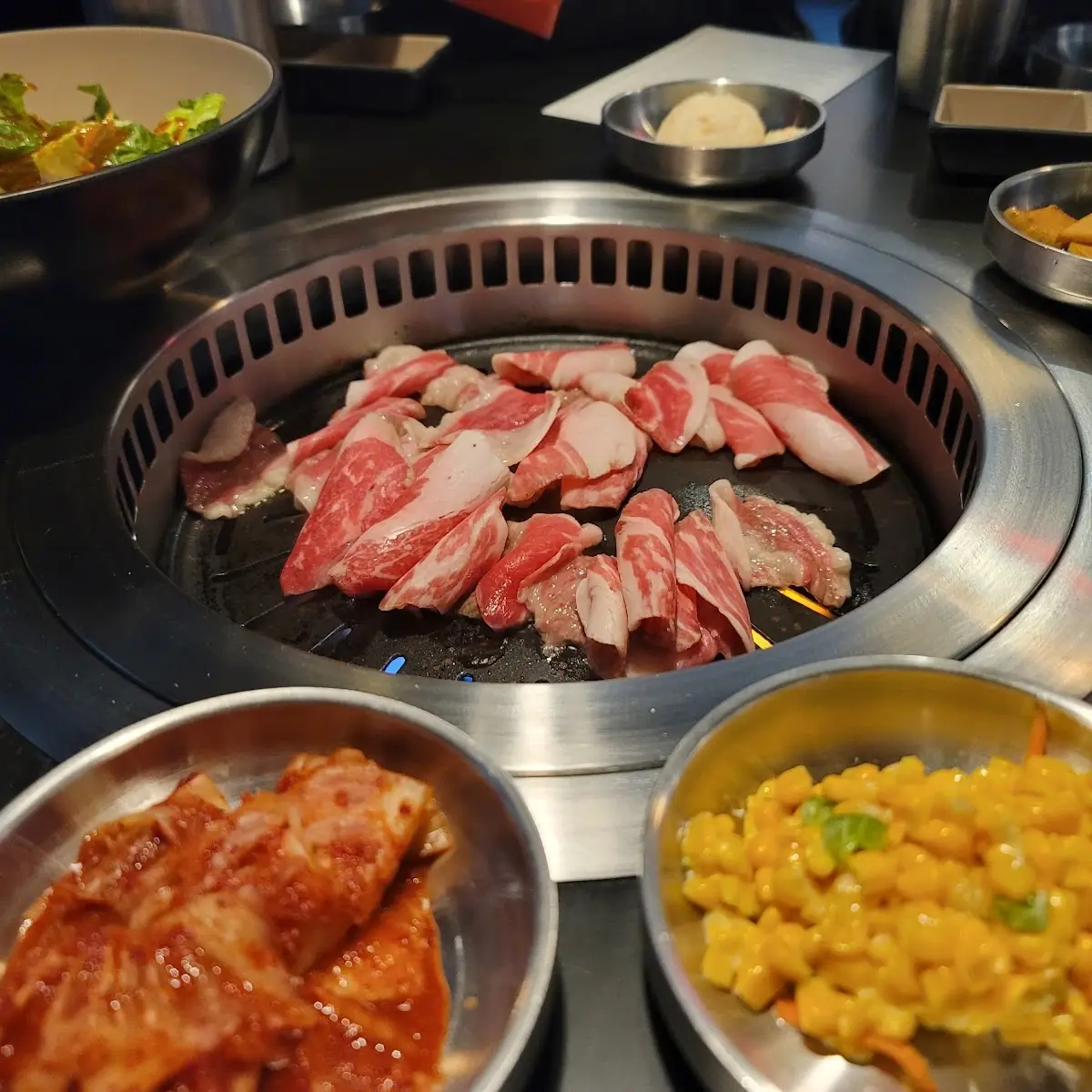 Grilled Beef Short Ribs and Corn