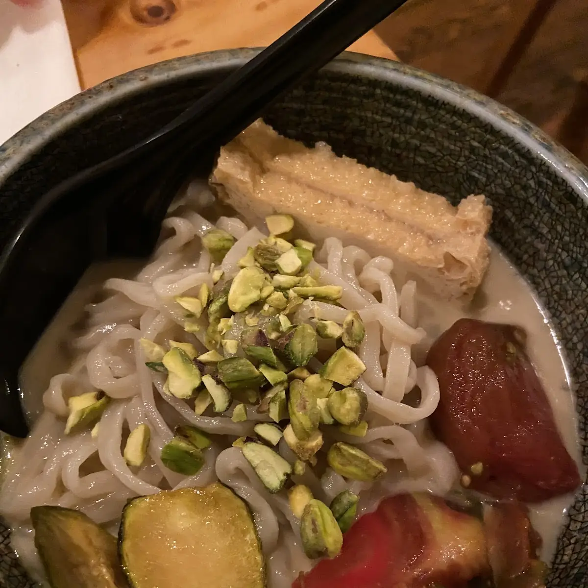 Hazelnut-Morel Zaru Udon