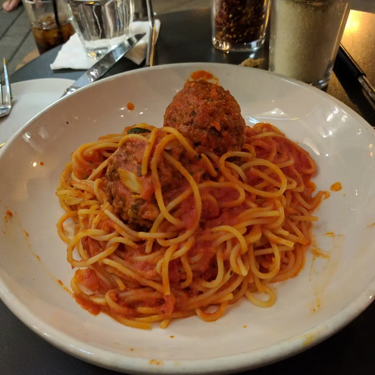 Spaghetti Meatballs