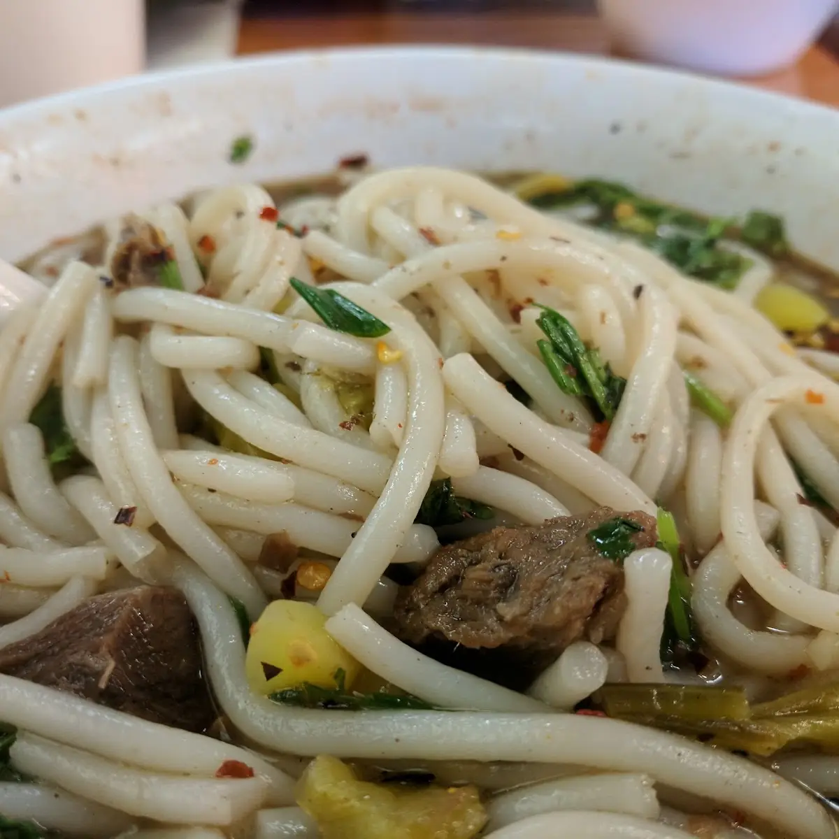 Spicy Beef Noodle Soup