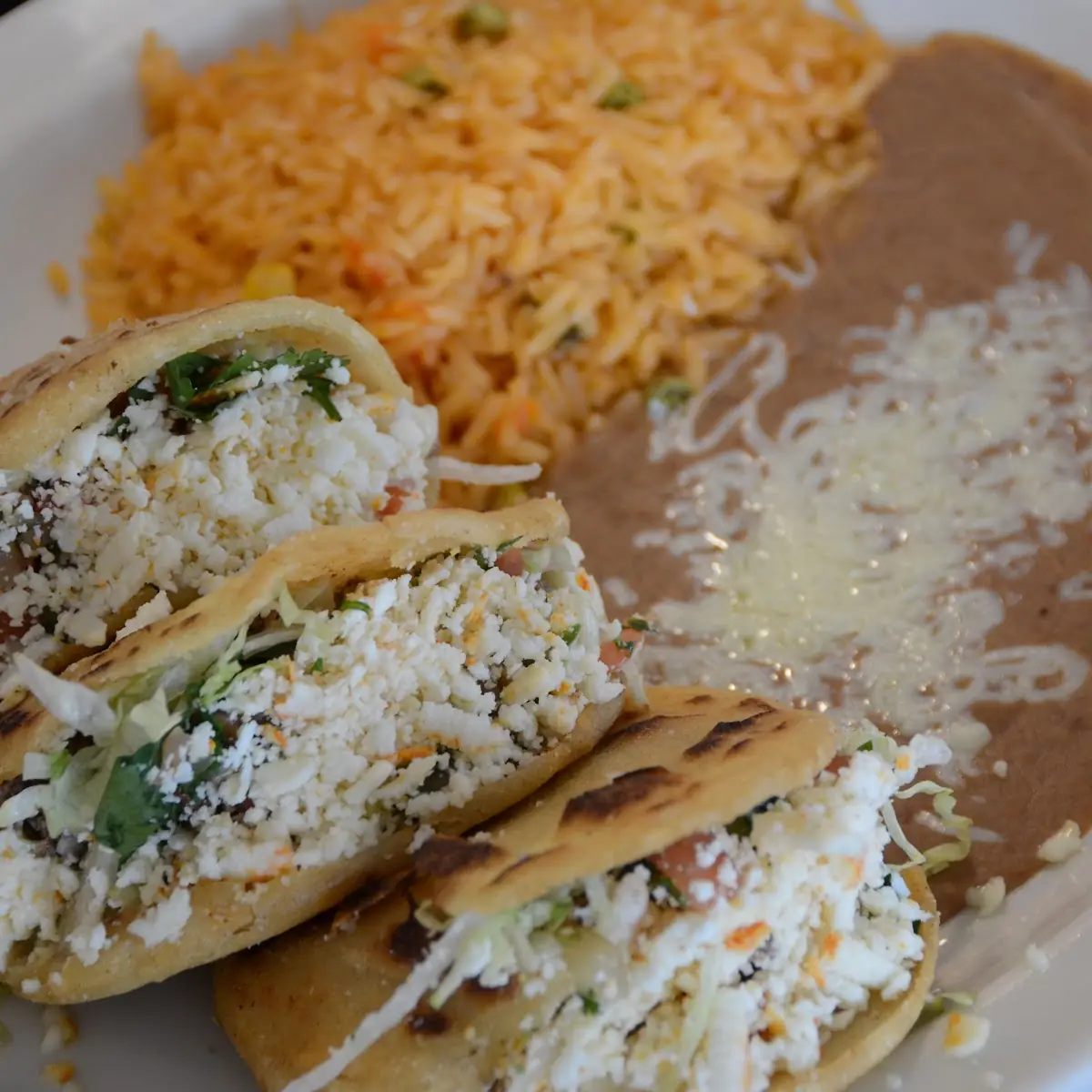 Taco I Chile Relleno Rice & Beans