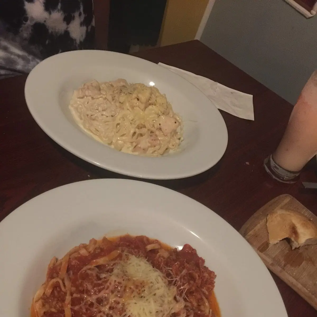 Spaghetti Alla Carbonara Y Spaghetti Carne Molida