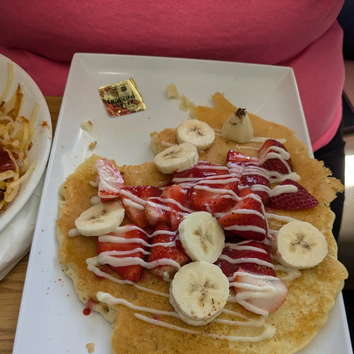Strawberry Banana Pancakes