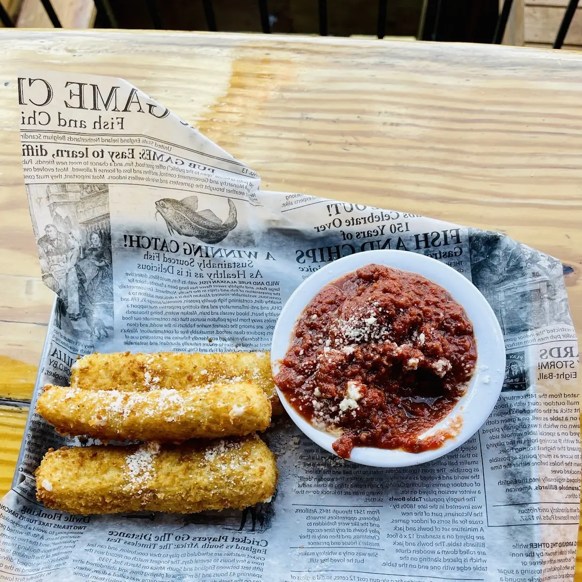 Hand Battered Mozzarella Sticks