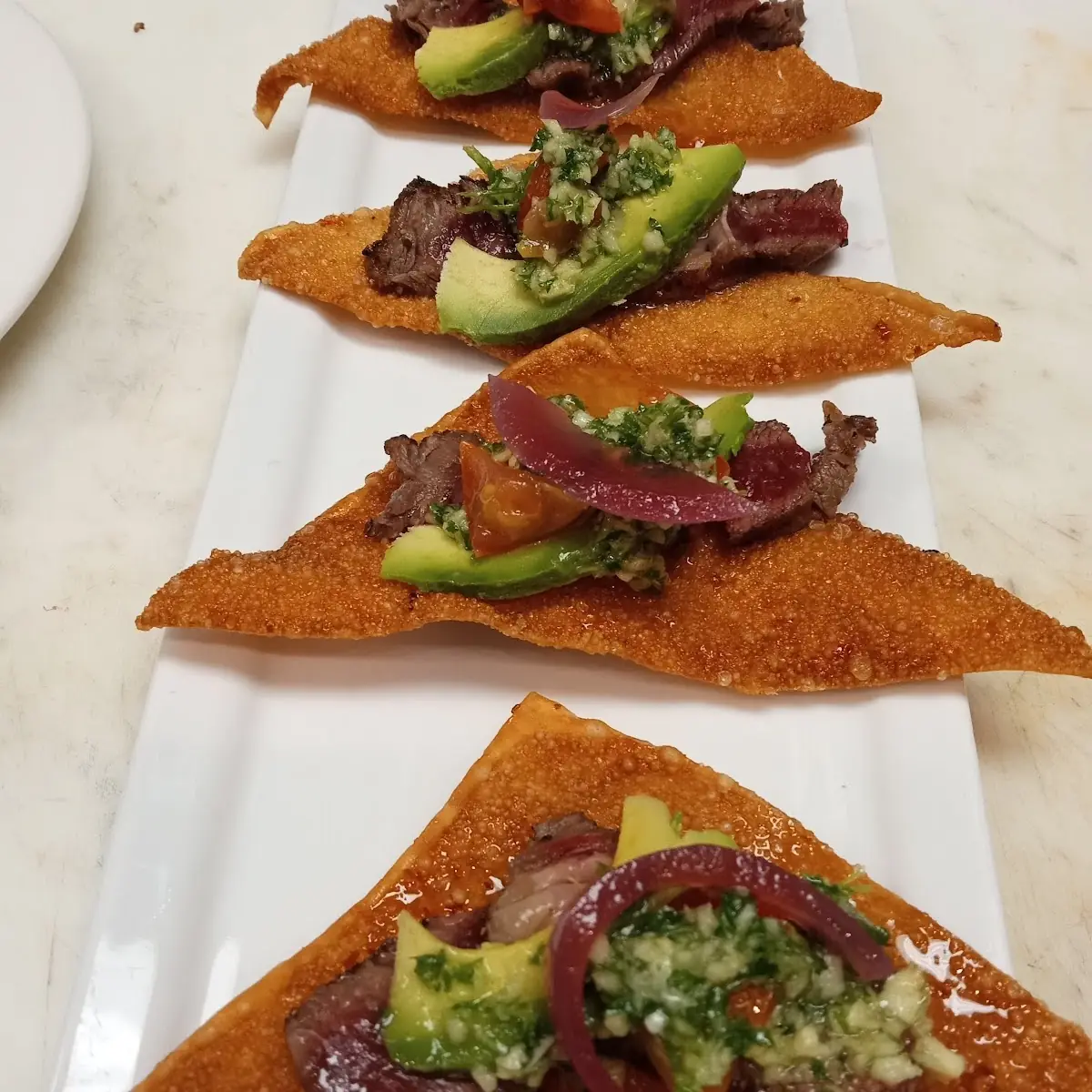Spicy Tuna Nachos