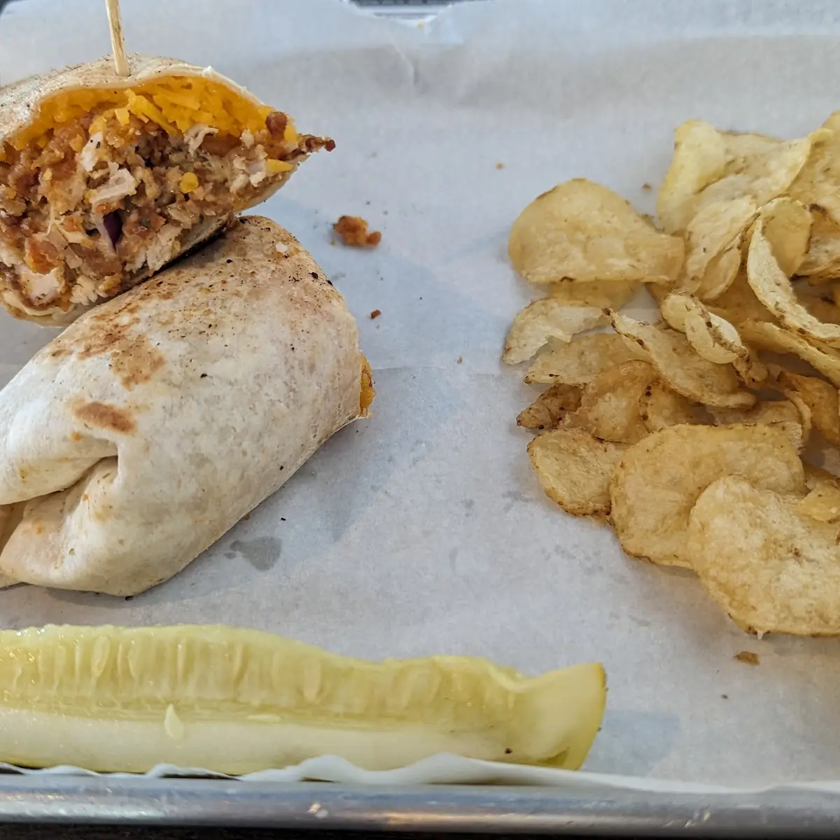 Jack Flash Chicken Wrap