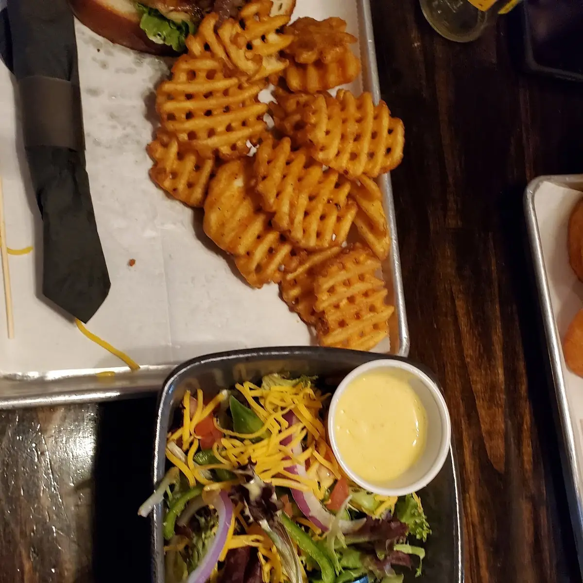 Side Salad with Honey Mustard