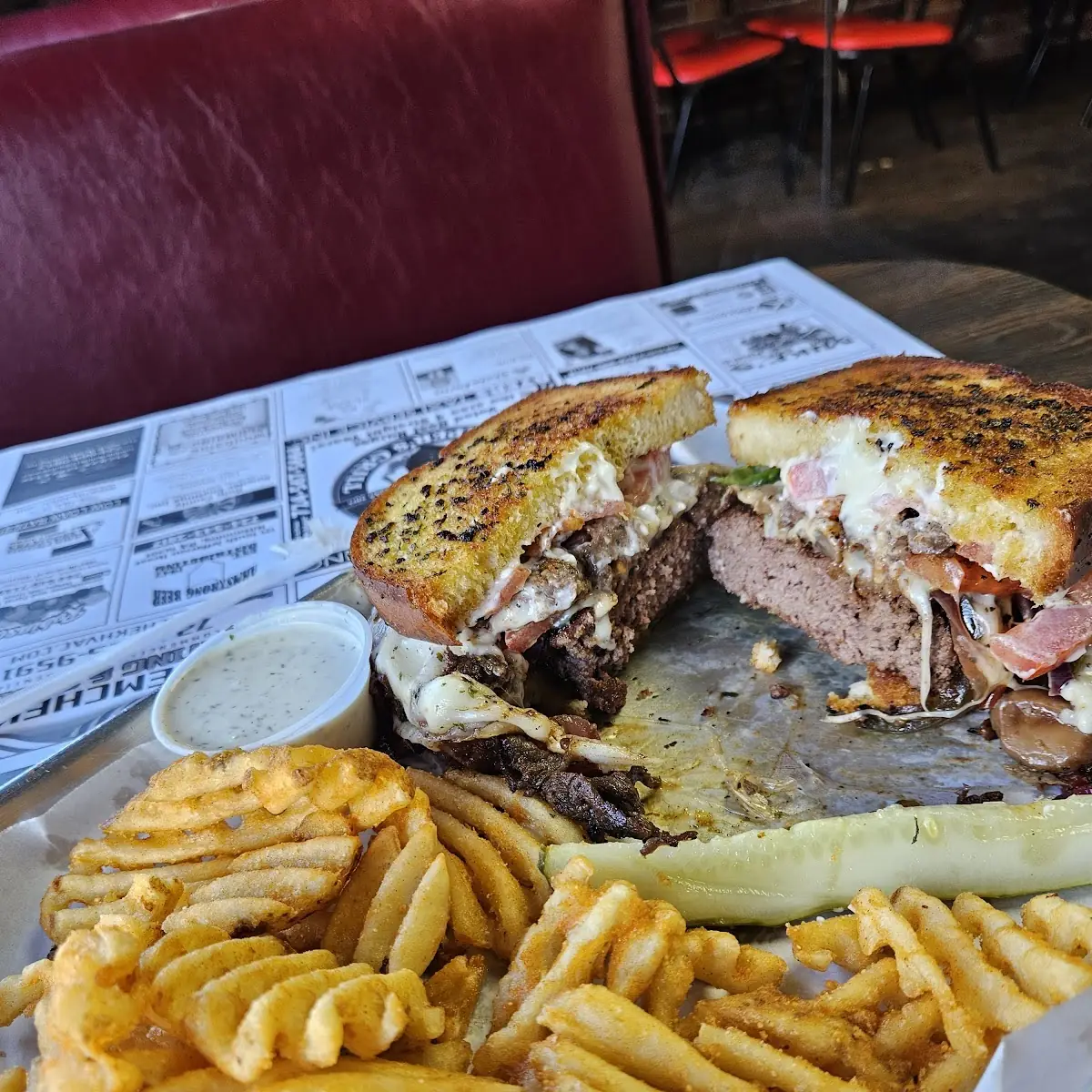 Steak N Cheese Burger
