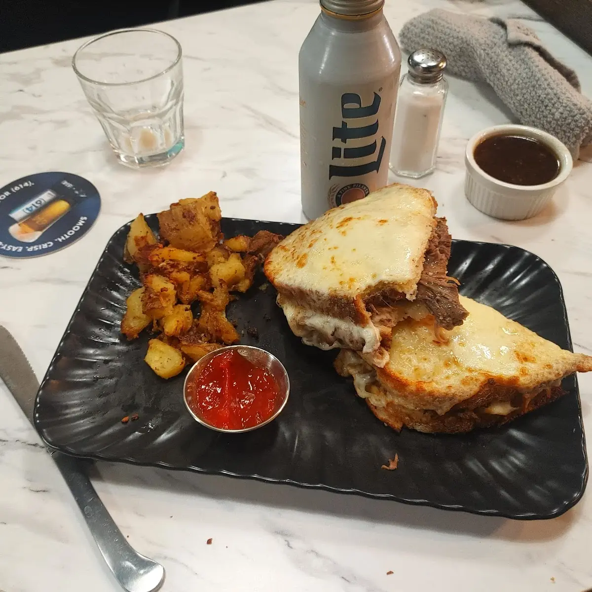 Braised Short Rib Grilled Cheese
