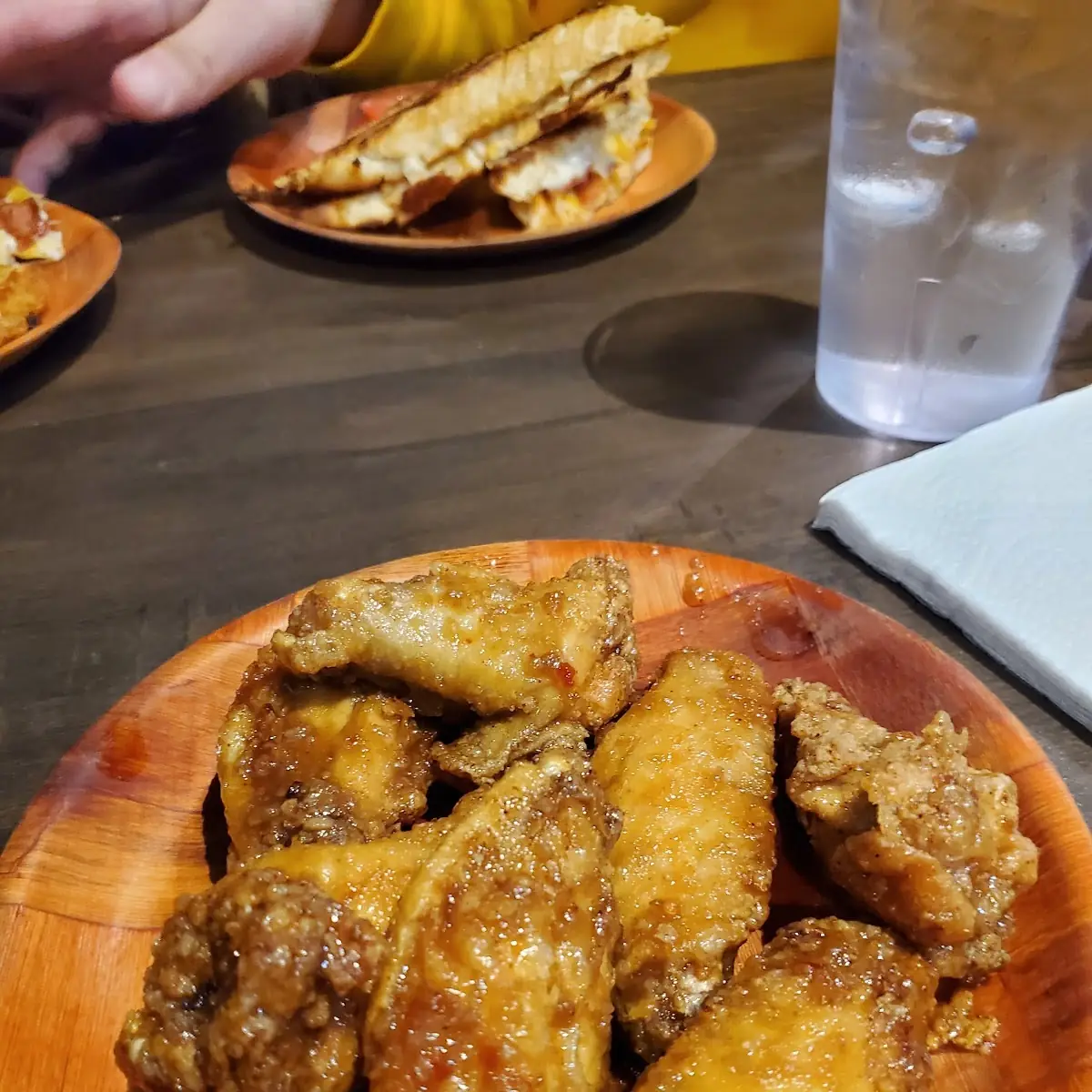 Honey Garlic Chicken Wings