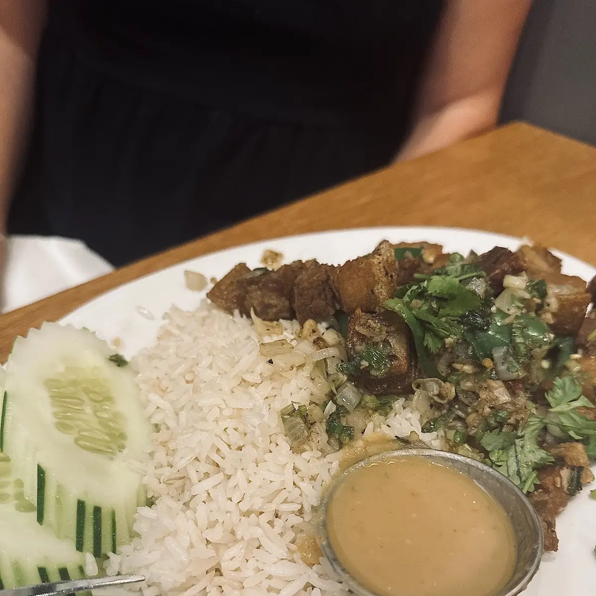 Crispy Pork Belly & Rice