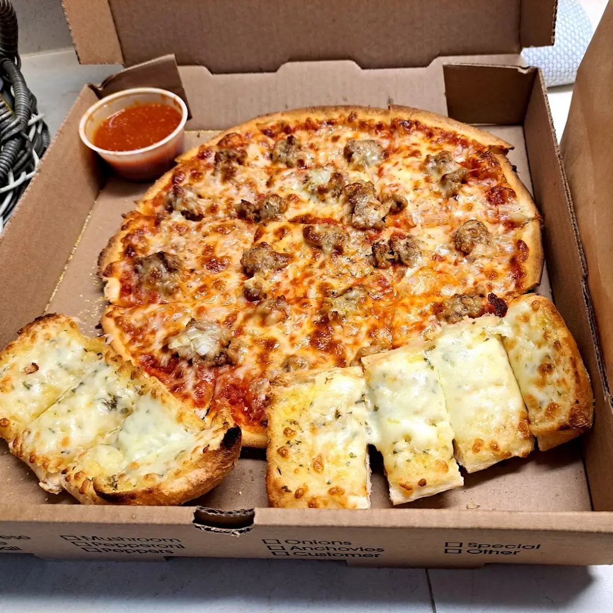 Sausage Pizza Cheese Sticks Zapploi