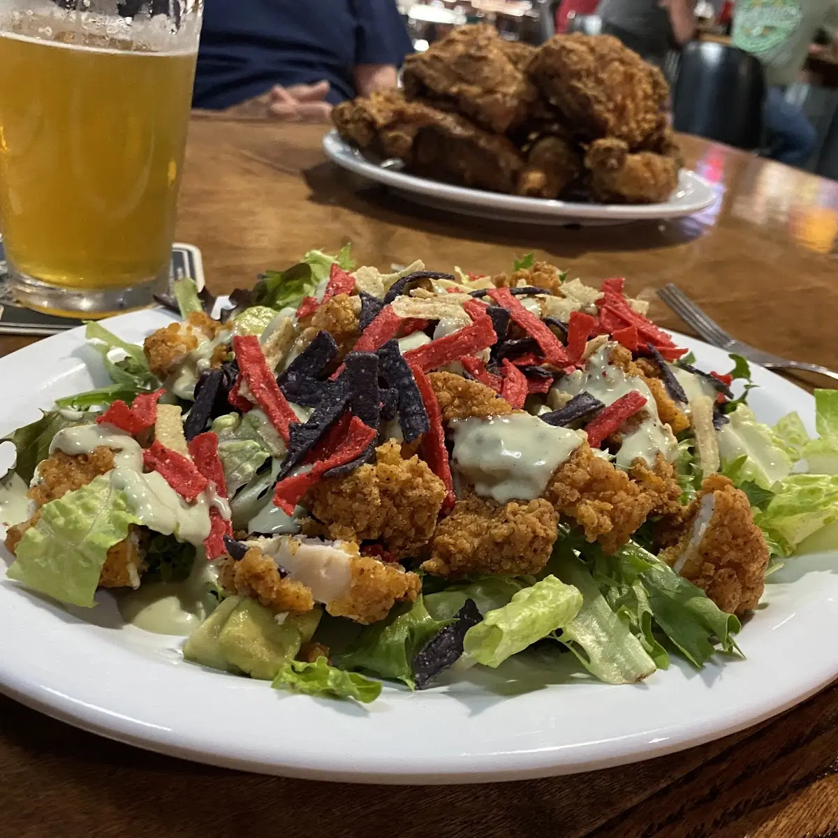 Fried Chicken Salad