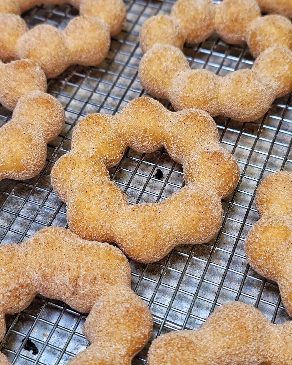 Cinnamon Sugar Mochi Donut