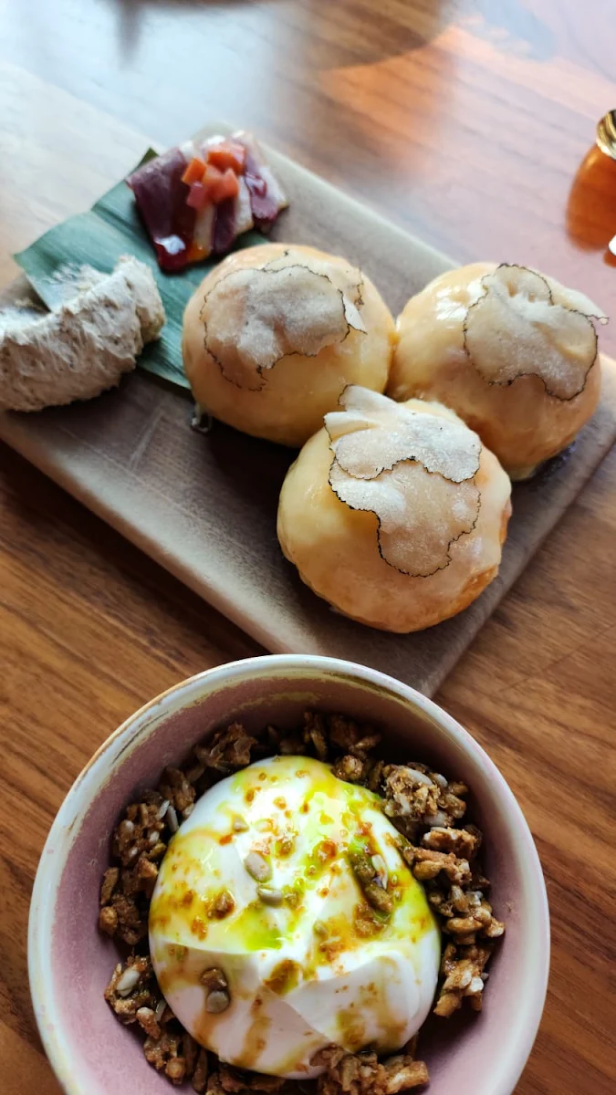 Ensaymada with Duck Prosciutto