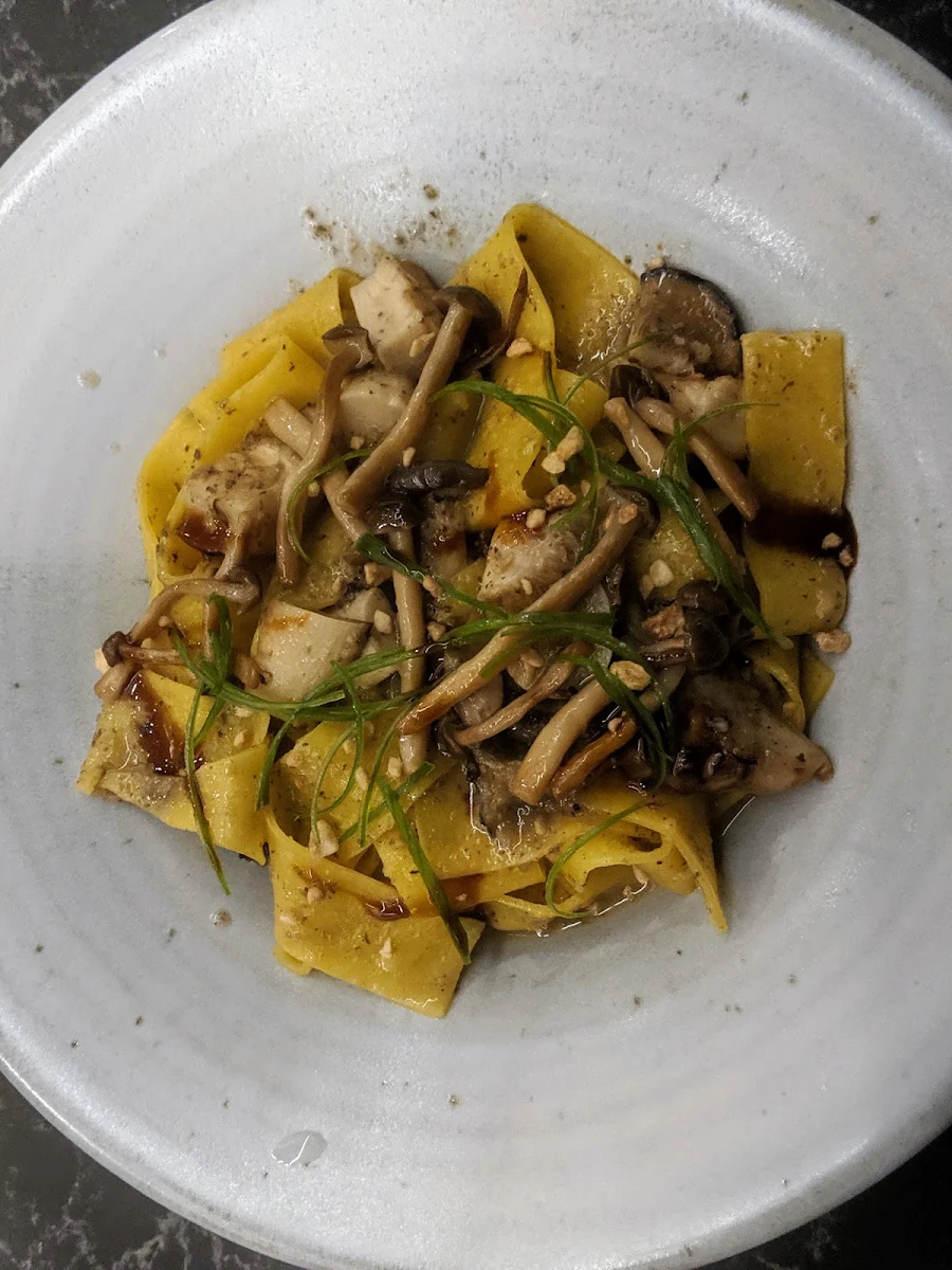 Mushroom Noodles