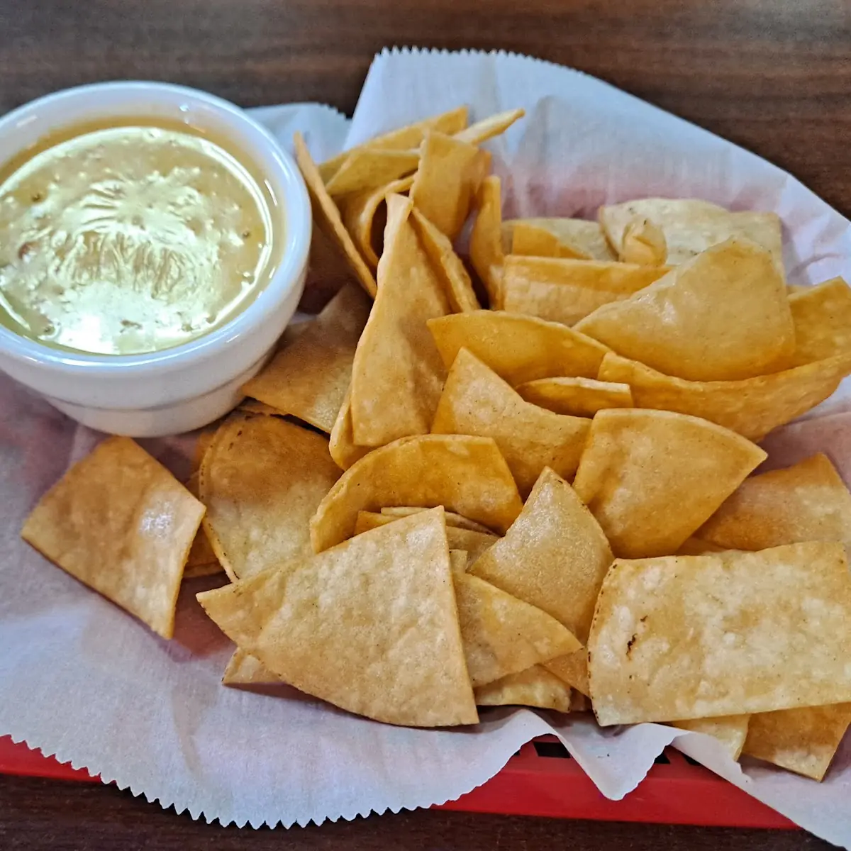 Chips & Queso Dip