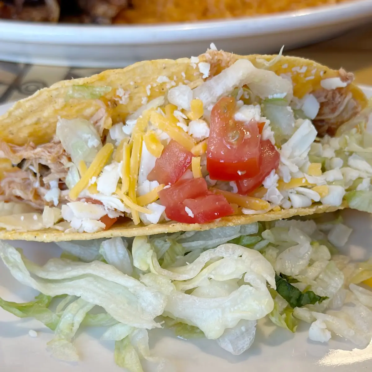 Chicken Taco Supreme