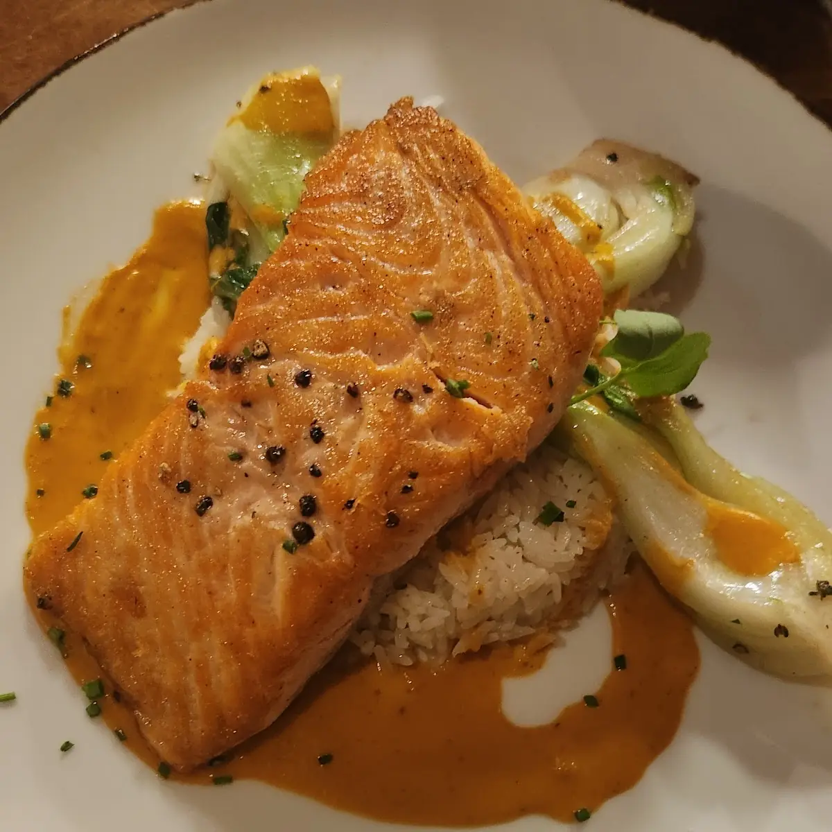 Grilled Salmon Club