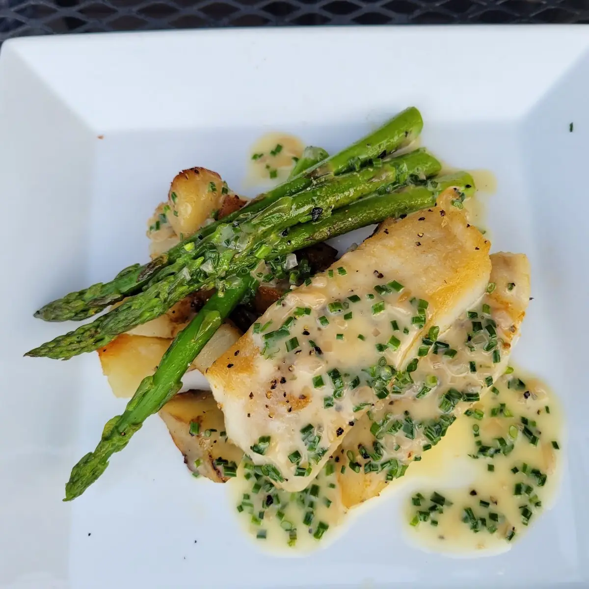 Pan Seared Trout and Shrimp