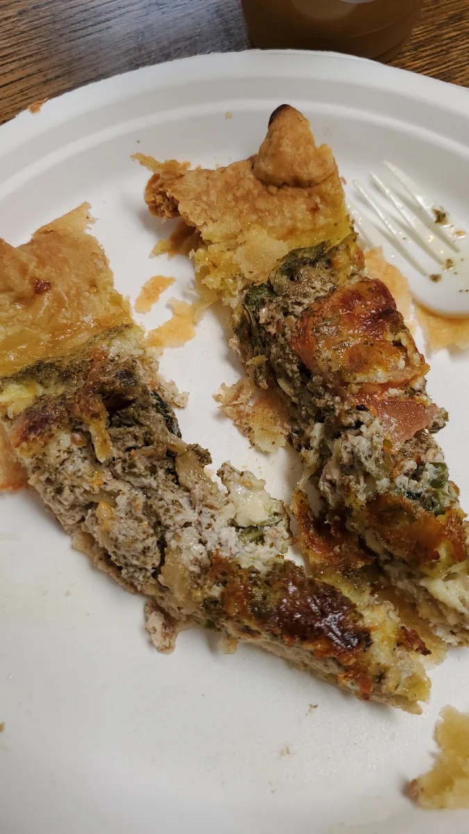 Tomato Basil Quiche