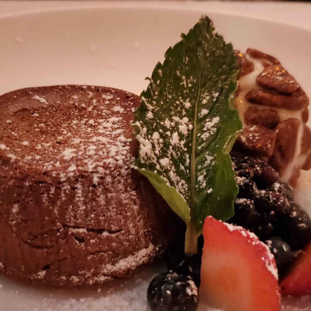 Dark Chocolate Molten Turtle