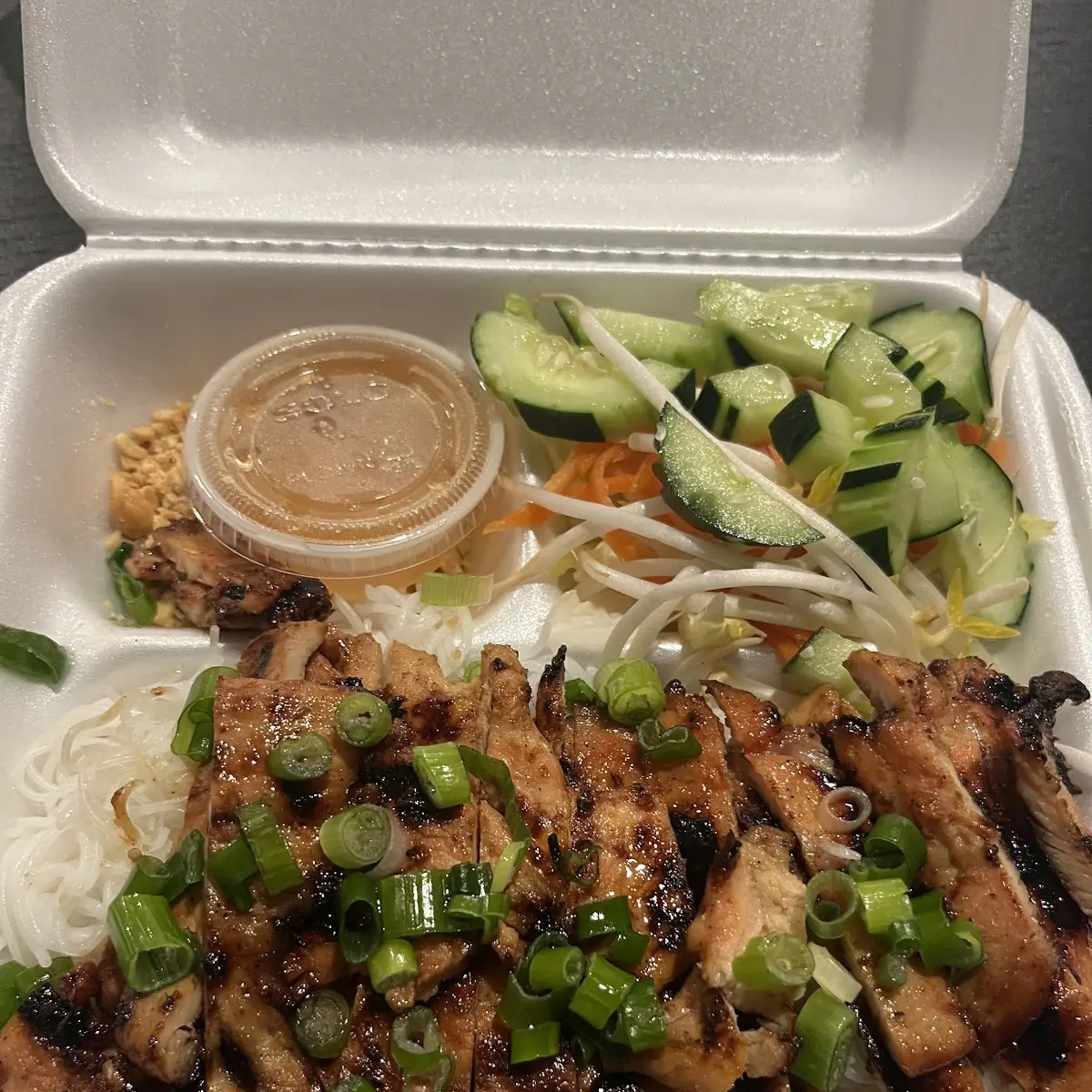 Grilled Pork Shrimp and Egg Roll with Rice