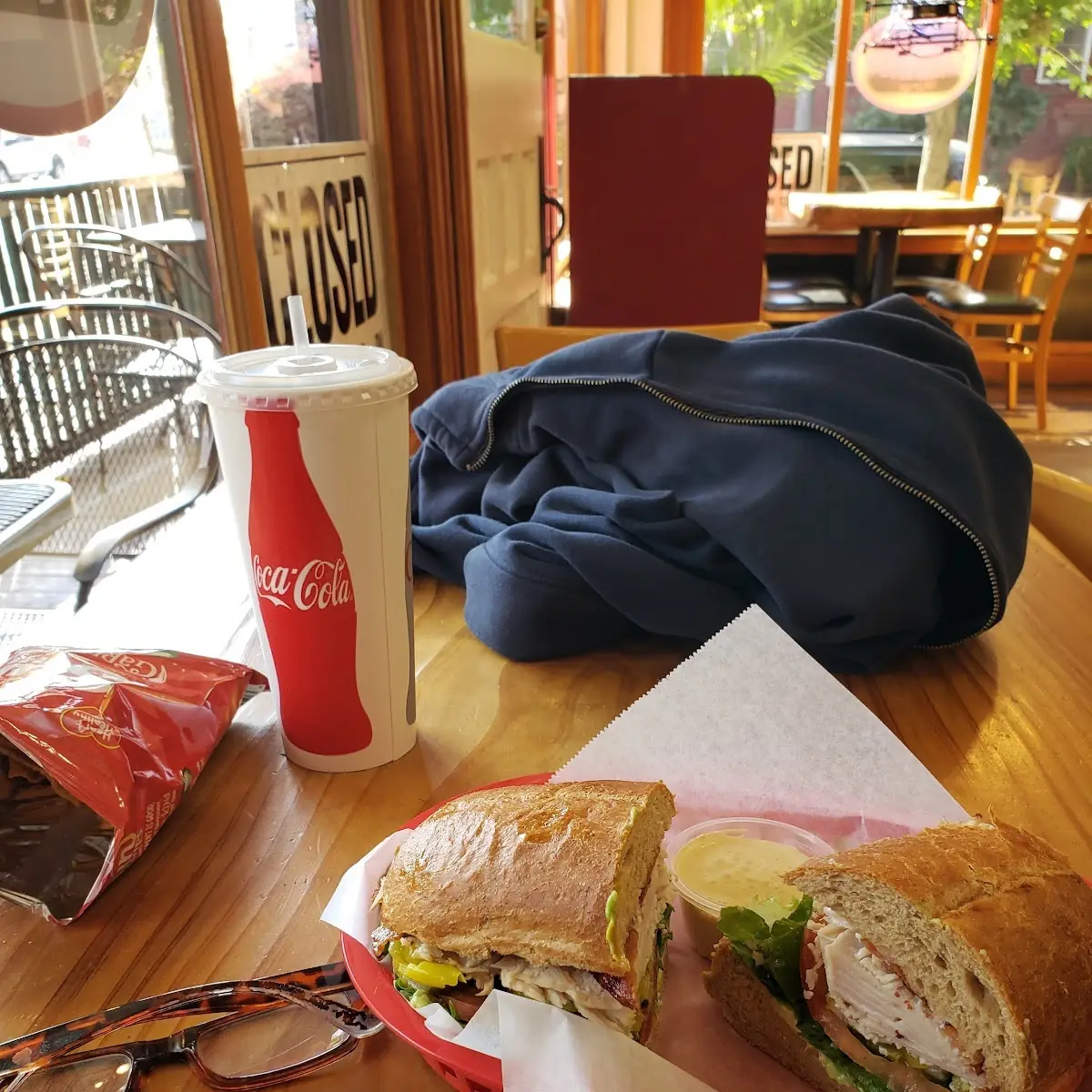Turkey Bacon Avocado on Wheat Roll Toasted