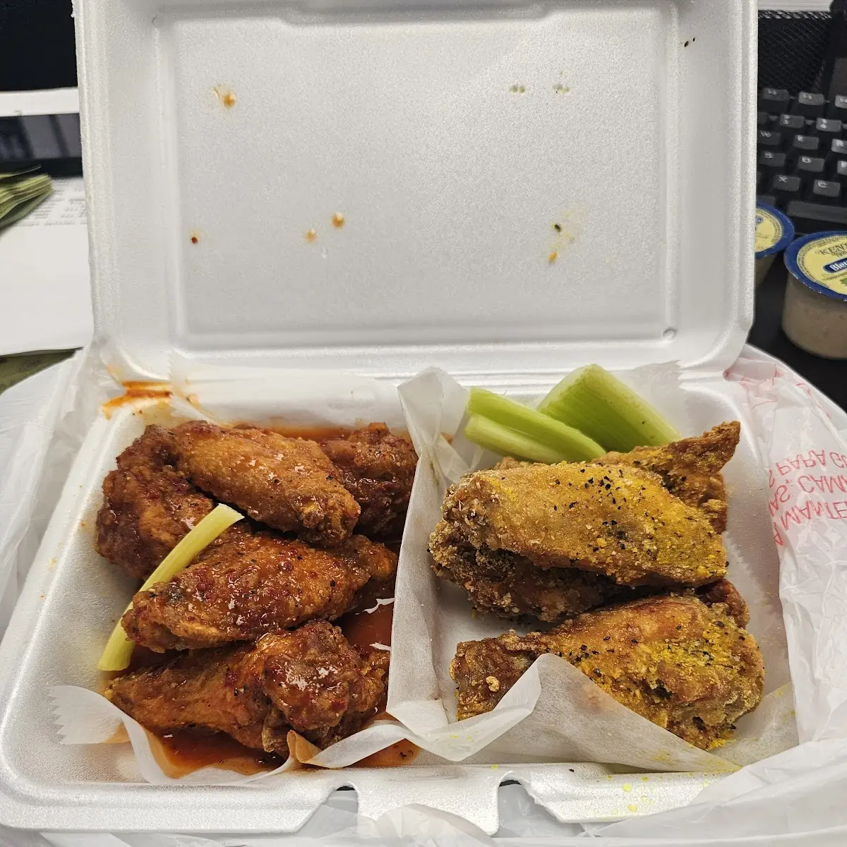 Hot & Lemon Pepper Wings