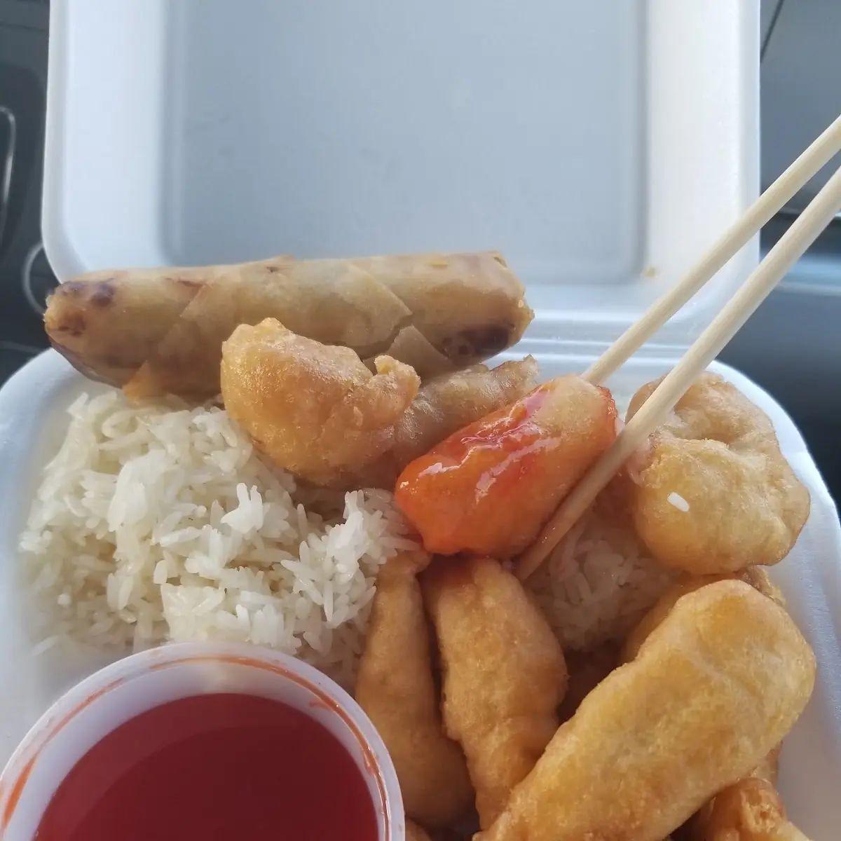 Sweet & Sour Chicken Dinner Combo