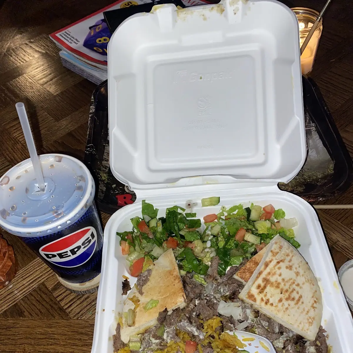 Steak Shawarma Platter