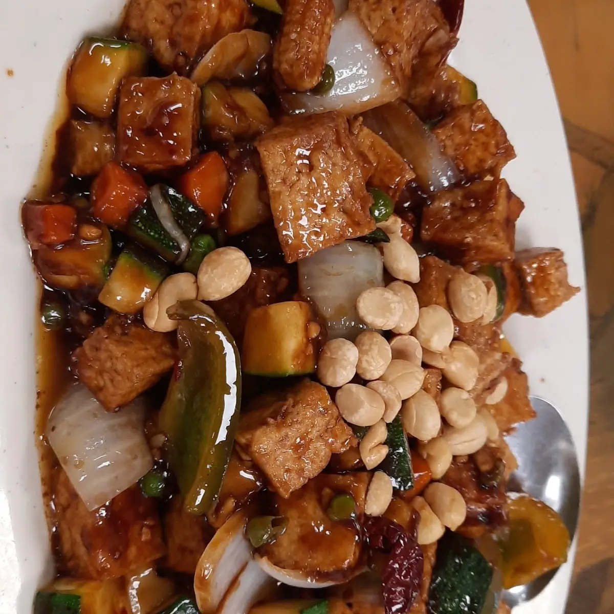 Bean Curd Szechuan Style