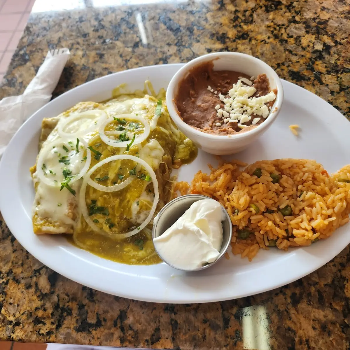 Chicken Enchiladas