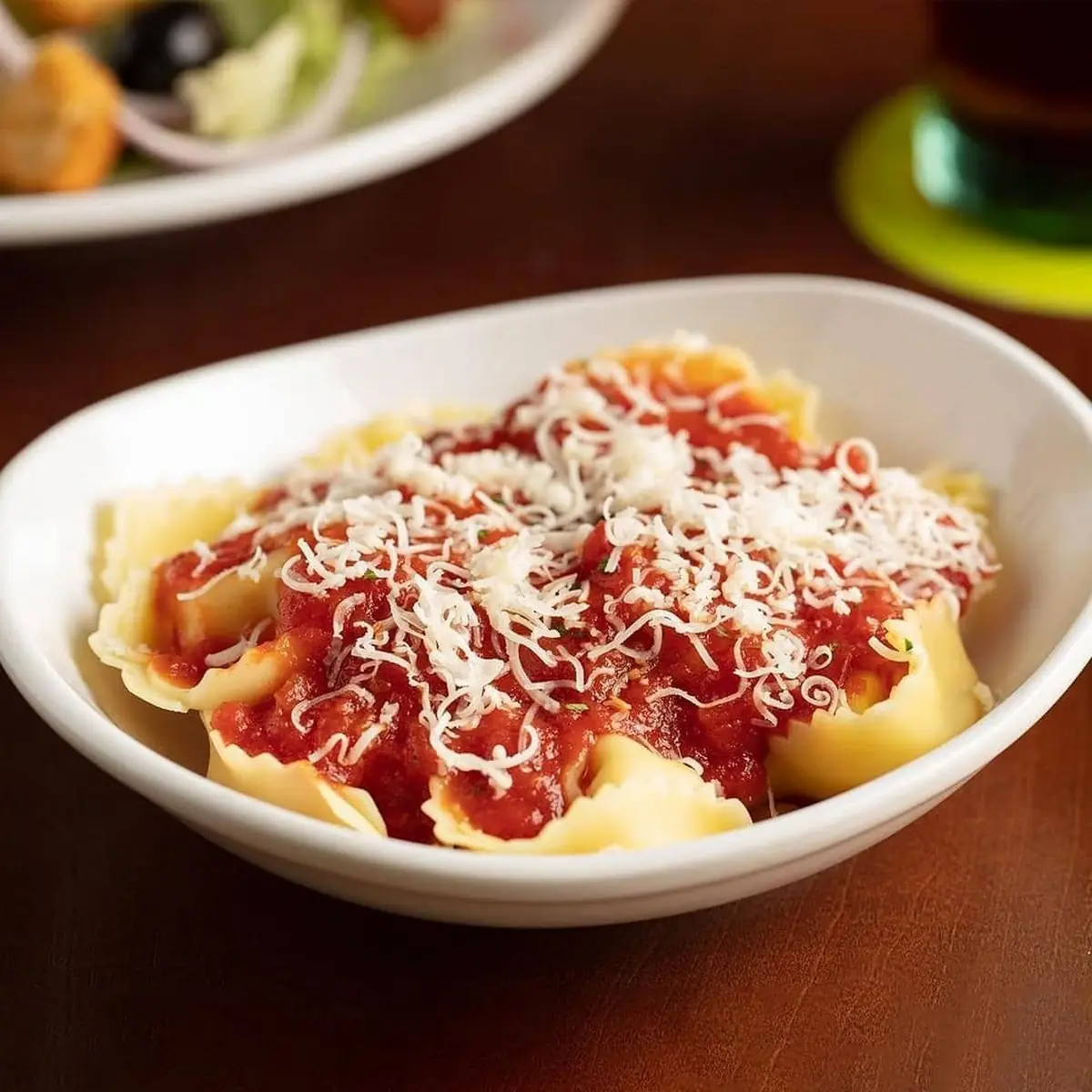Cheese Ravioli with Marinara