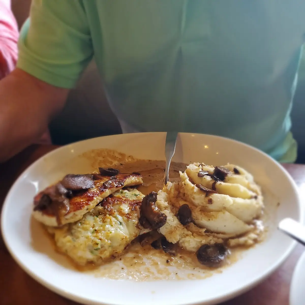 Stuffed Chicken Marsala