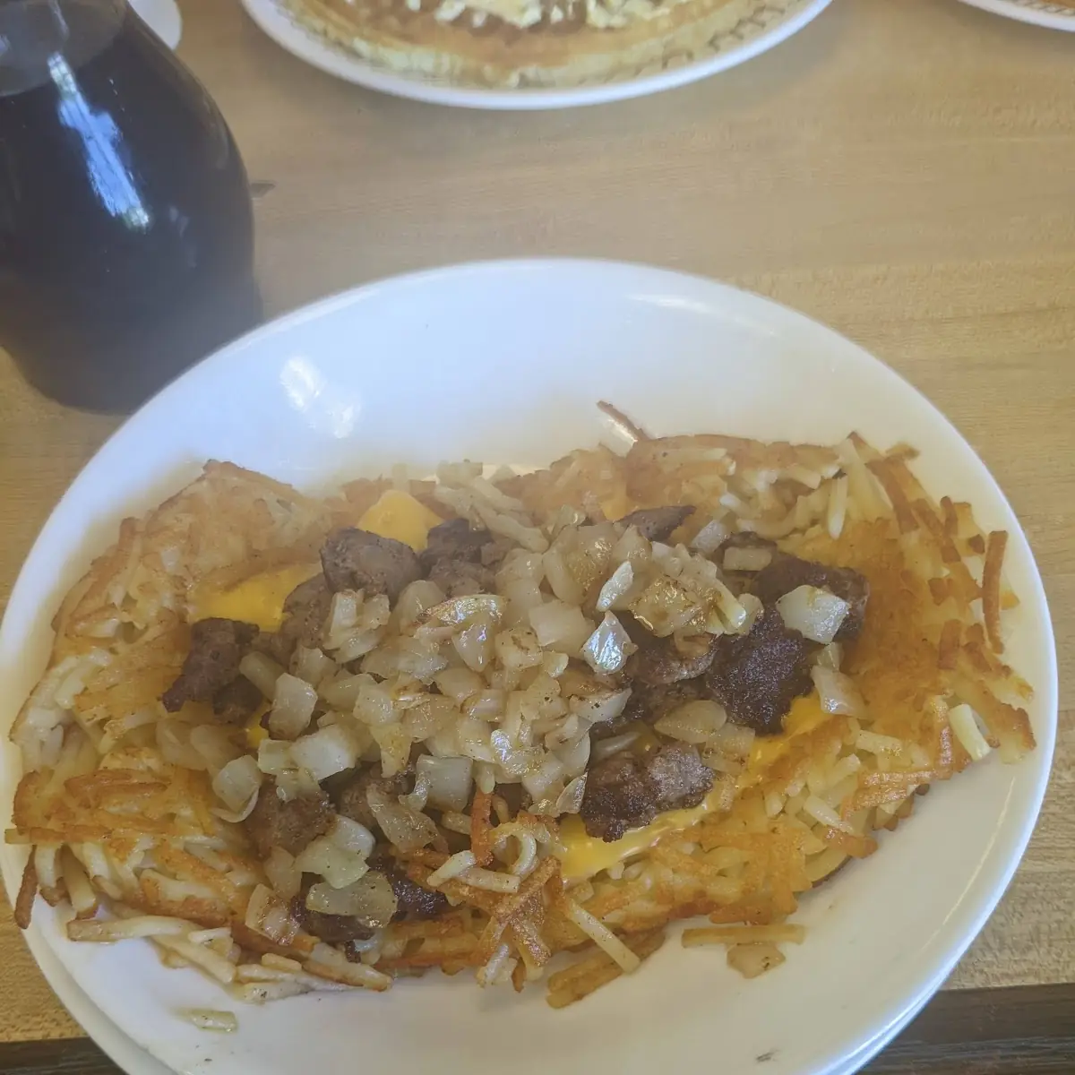 Patty Melt Hash Brown Bowl