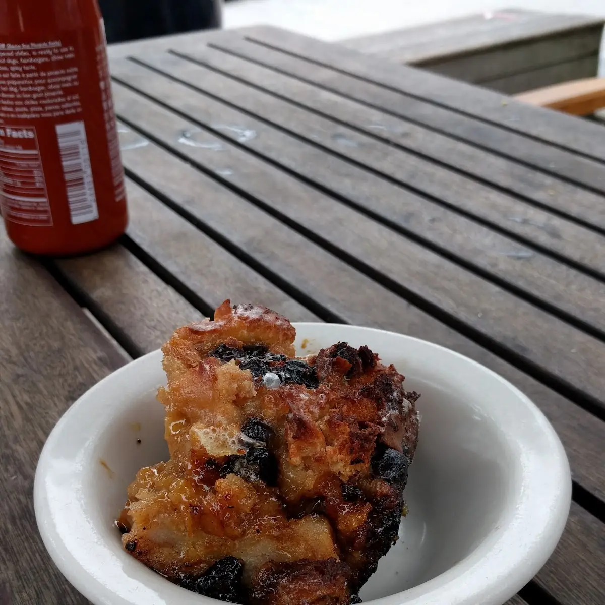 Bread Pudding w Rum Hard Sauce