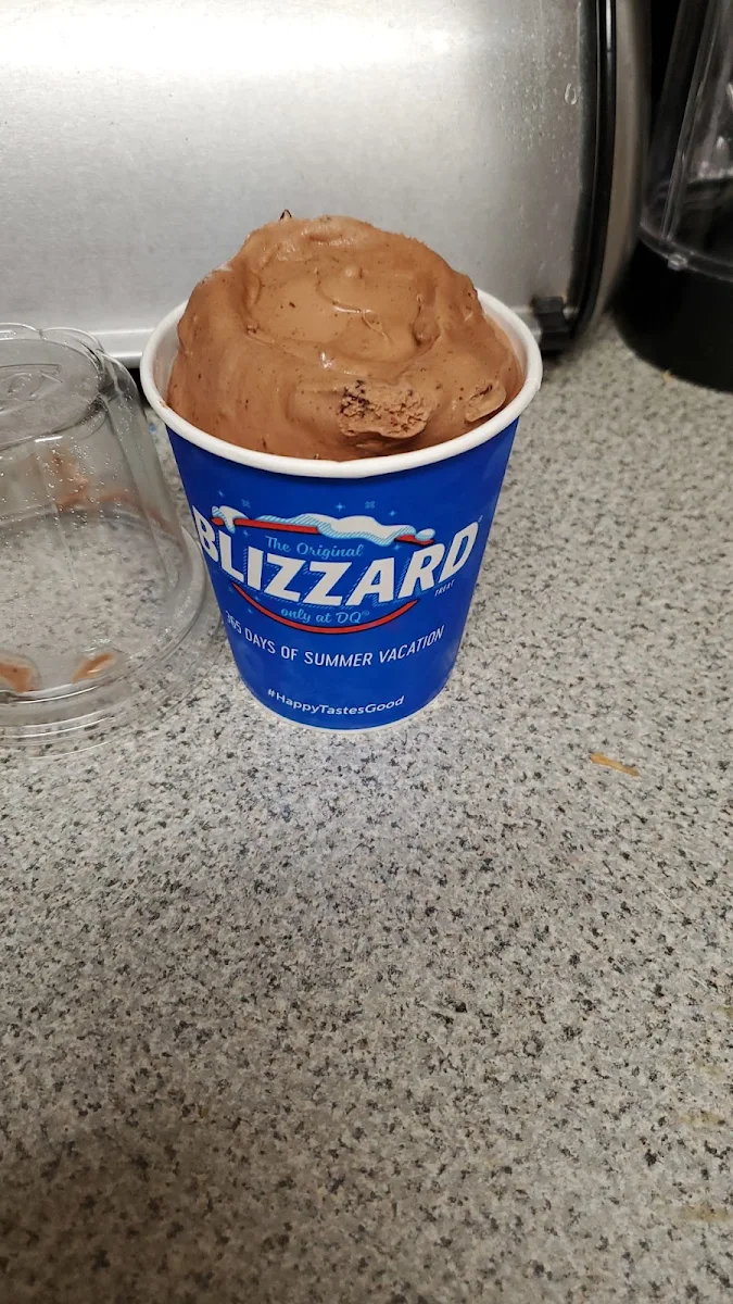 Chocolate Brownie Blizzards
