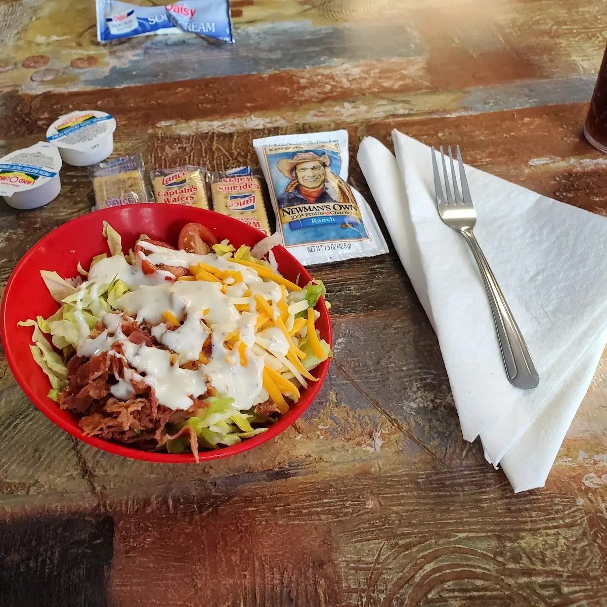 Salad with Thousand Island
