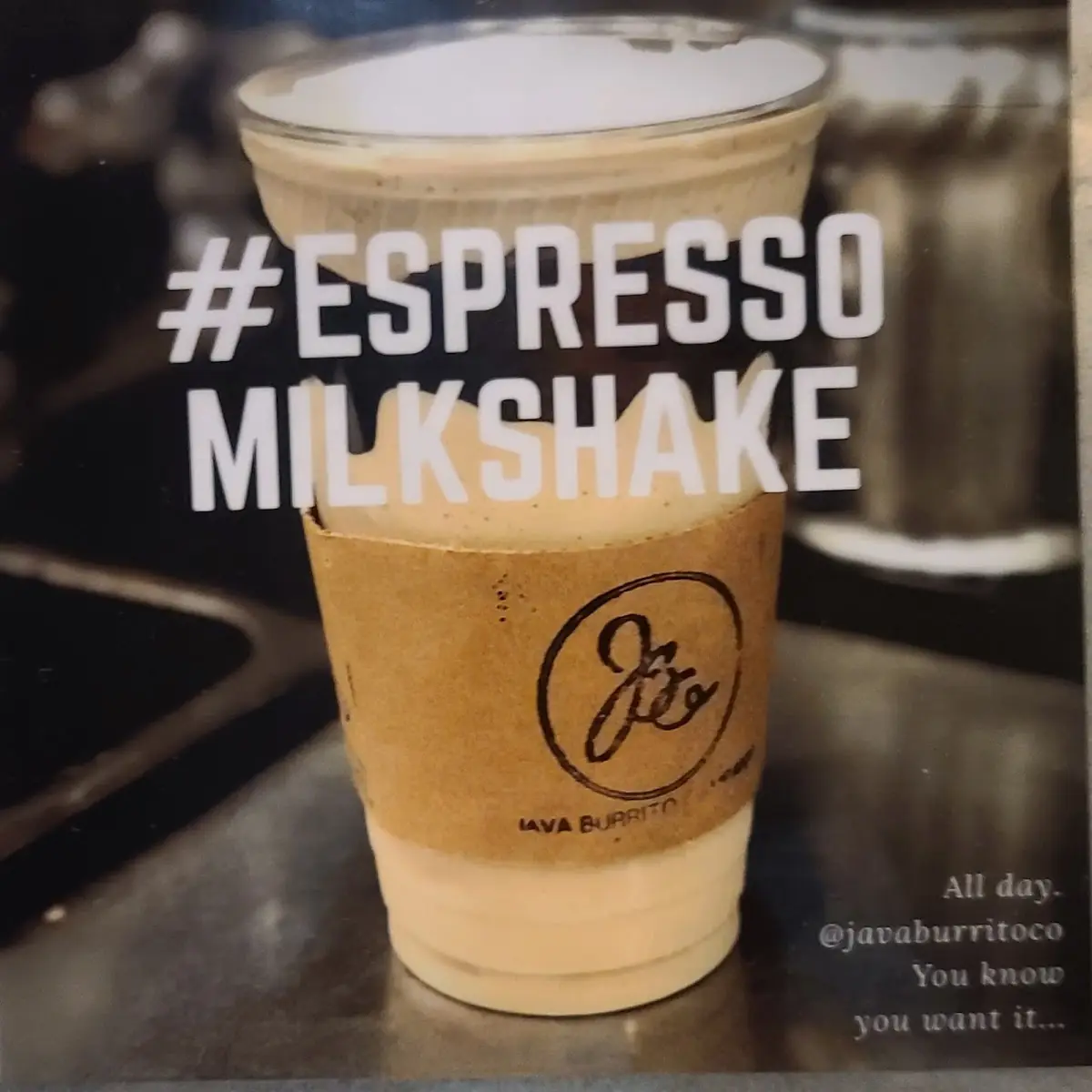 Espresso Milkshake