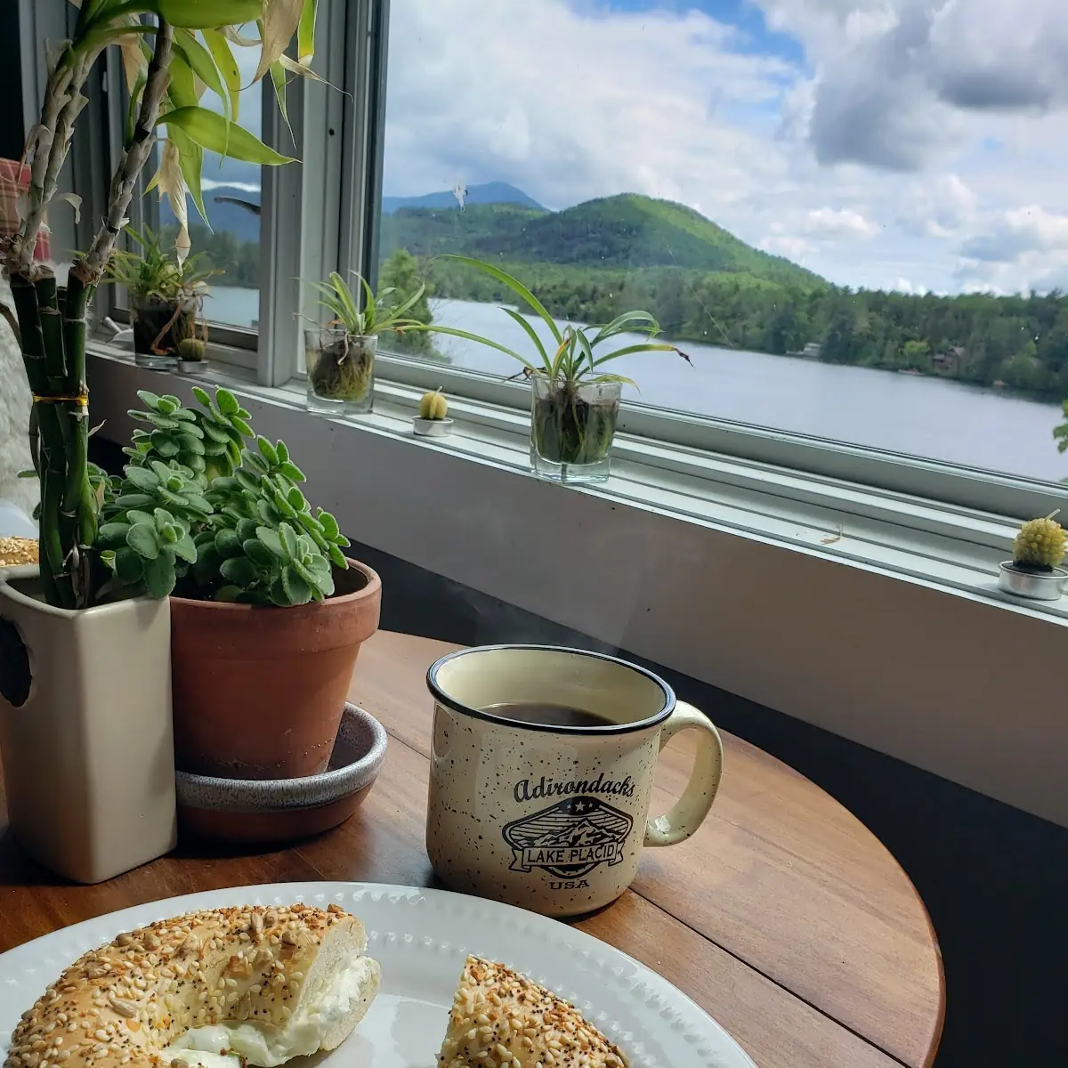 Everything Bagel with Scallion Cream Cheese