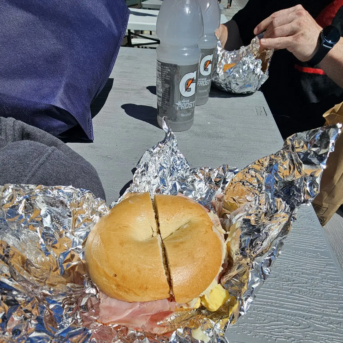 Ham Egg and Cheese