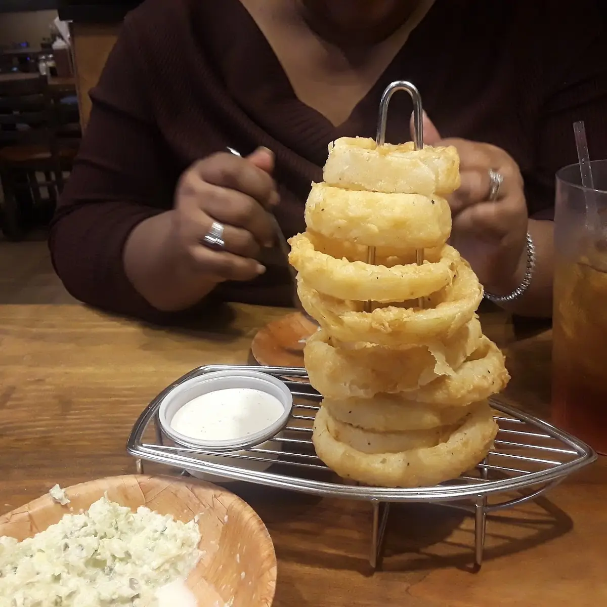 Onion Rings at Ezell's