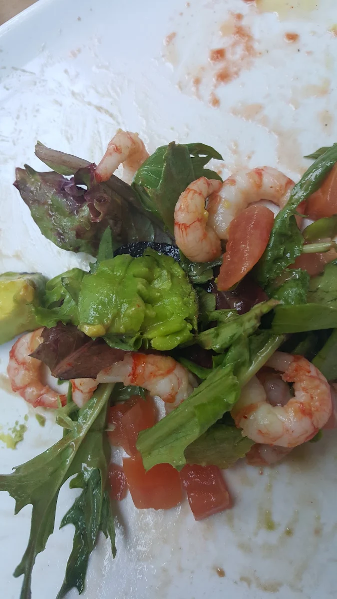 Salad with Avocado Shrimp, The Wine Bar at Provence Marinaside